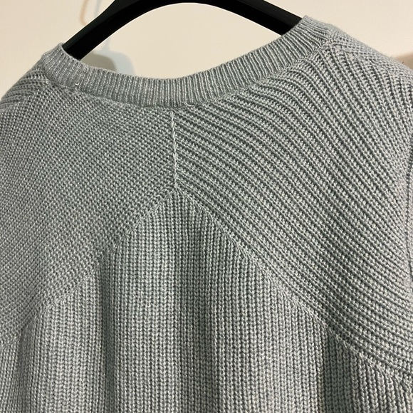 Lucky brand light blue with sparkles sweater.  Size XL - Picture 5 of 7